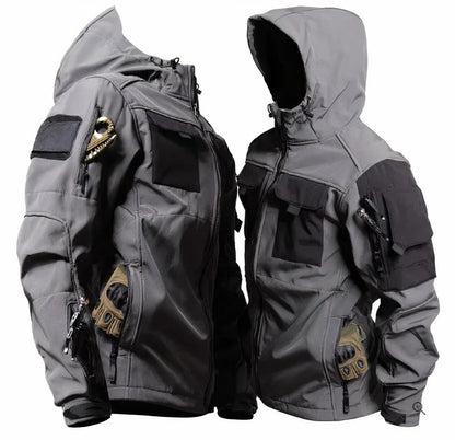 Tactical Softshell Jacket | Windproof Outdoor Performance | Utility Design