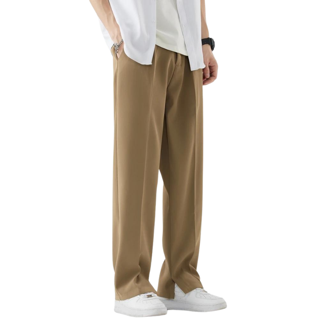 Men’s Wide-Leg Trousers | Relaxed Fit Flow Pants | Lightweight Streetwear Bottoms