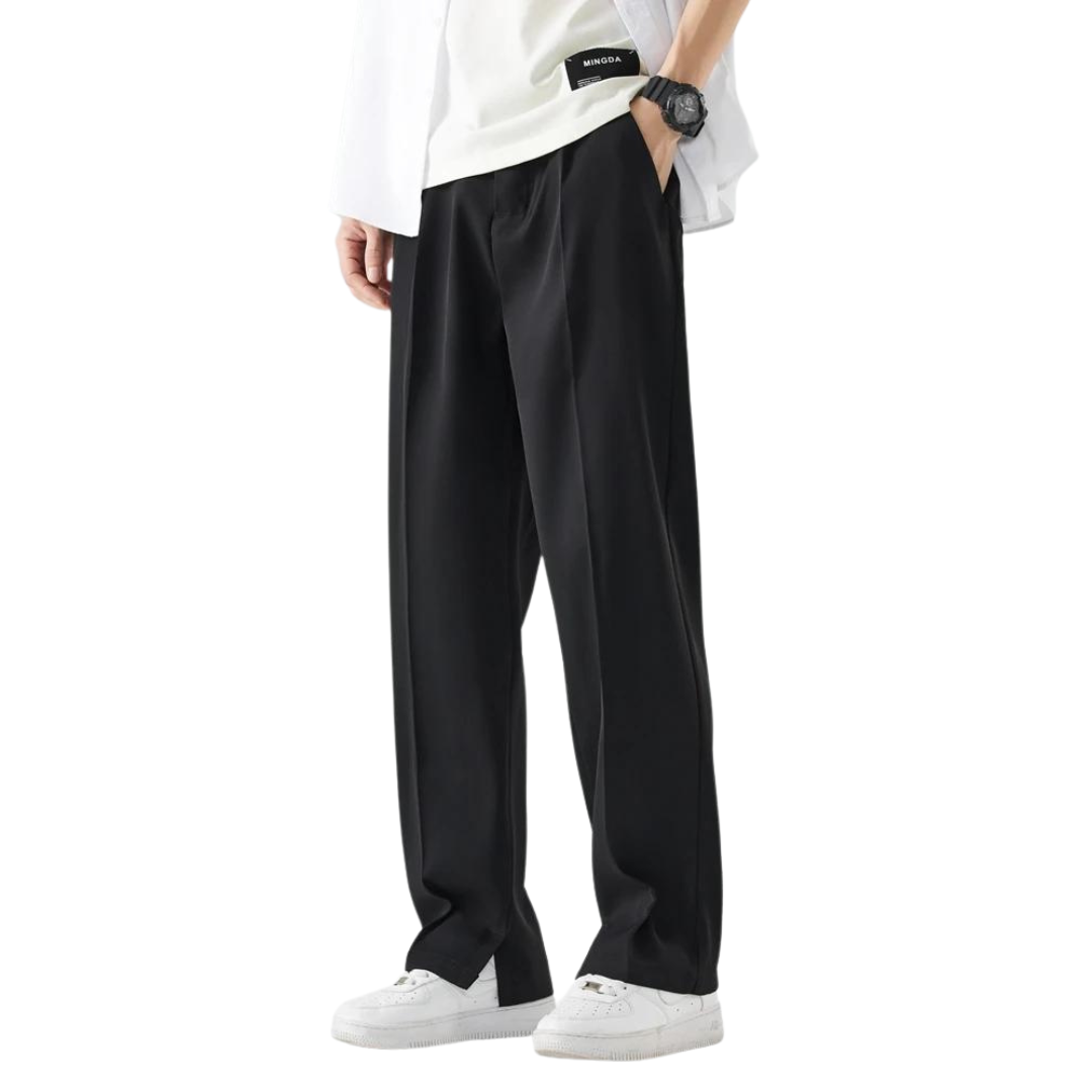 Men’s Wide-Leg Trousers | Relaxed Fit Flow Pants | Lightweight Streetwear Bottoms