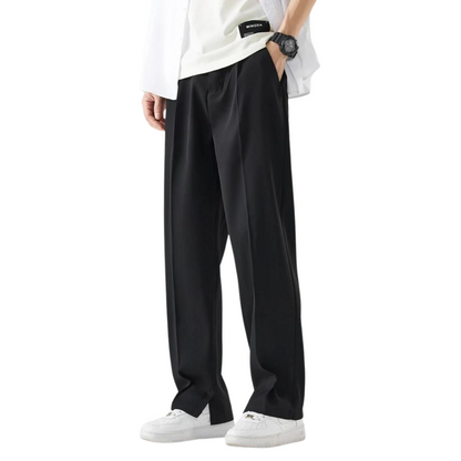 Men’s Wide-Leg Trousers | Relaxed Fit Flow Pants | Lightweight Streetwear Bottoms