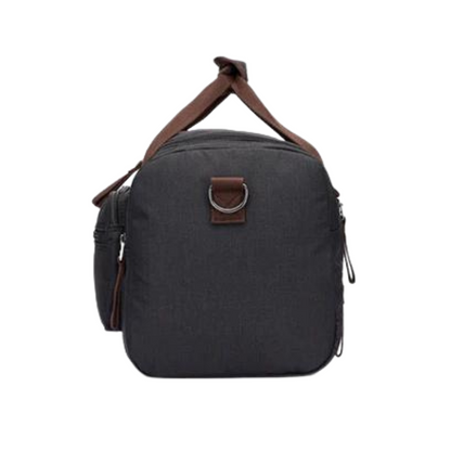 Men’s Canvas Duffel Bag | Weekender with Shoe Compartment | Travel Gym Holdall