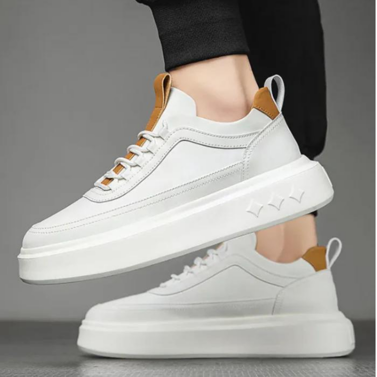 Minimalist Low-Top Sneakers | Lightweight Comfort Sole | Everyday Streetwear