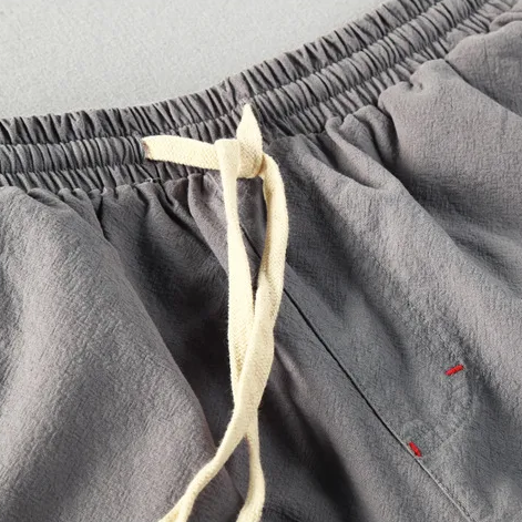 Men’s Linen-Blend Drawstring Shorts | Relaxed Fit | Summer Casual Essentials Canada