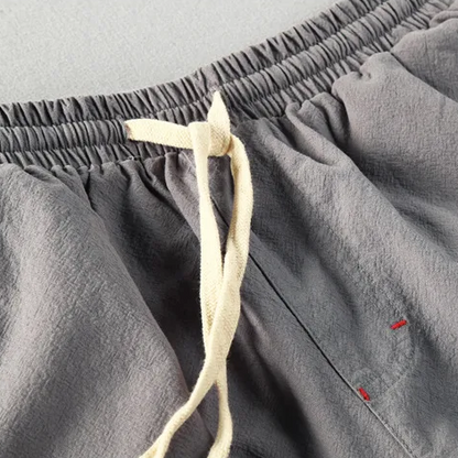Men’s Linen-Blend Drawstring Shorts | Relaxed Fit | Summer Casual Essentials Canada
