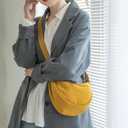 Casual Canvas Crossbody Bag | Adjustable Strap | Minimalist Everyday Style