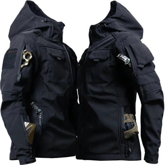 Tactical Softshell Jacket | Windproof Outdoor Performance | Utility Design