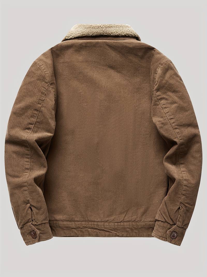 Men's Corduroy Sherpa-Lined Jacket | Warm & Durable | Classic Workwear