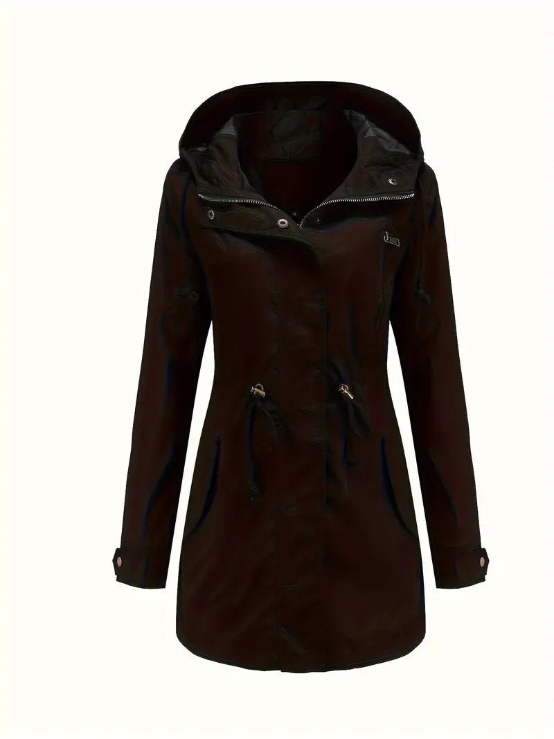 Hooded Fleece-Lined Jacket | Water-Resistant | Warm and Stylish