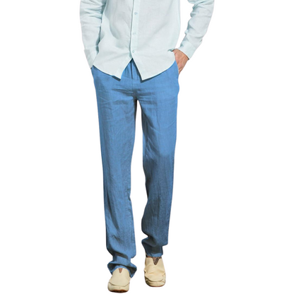 Men’s Linen Blend Trousers | Lightweight Summer Pants Canada
