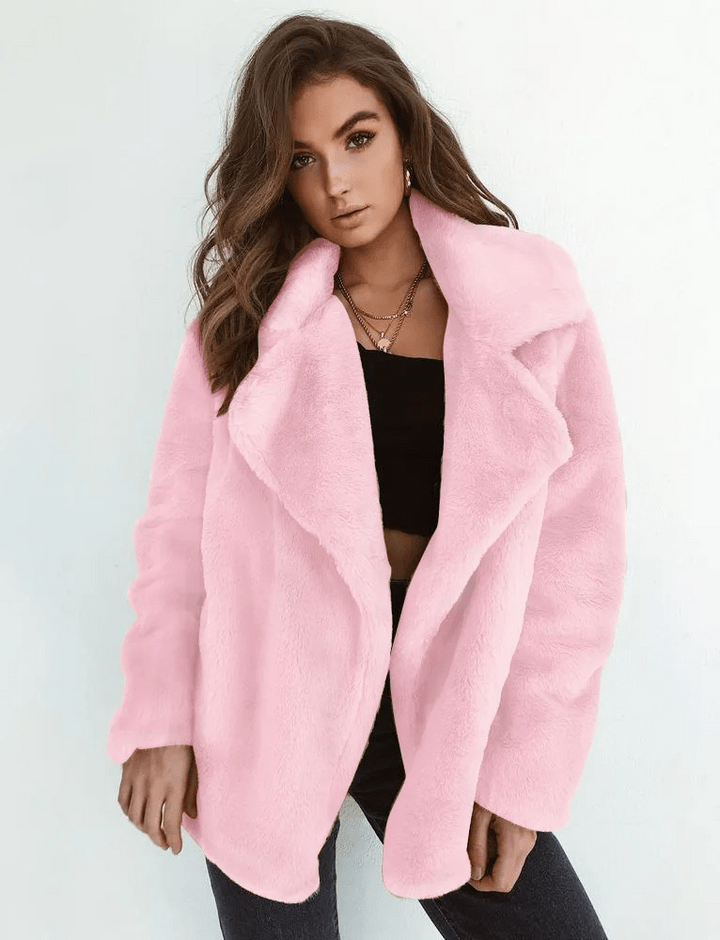 Oversized Faux Fur Jacket | Plush and Cozy | Statement Outerwear