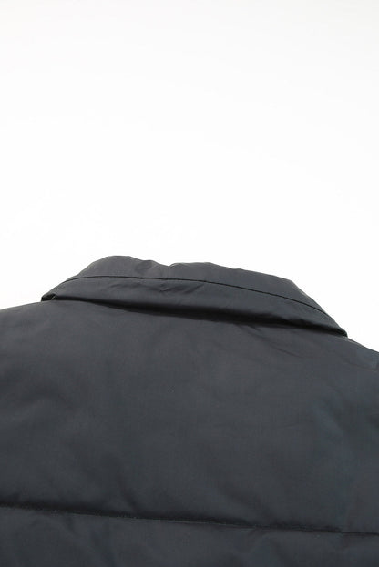 Cropped Puffer Jacket | Lightweight Warmth | Drawstring Hem | Casual Winter Style