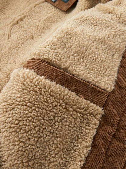 Men's Corduroy Sherpa-Lined Jacket | Warm & Durable | Classic Workwear