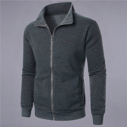 Men’s Zip-Up Track Jacket | Lightweight Performance Knit | Minimalist Athletic Layer