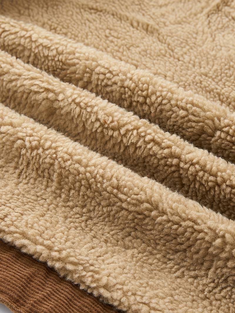 Men's Corduroy Sherpa-Lined Jacket | Warm & Durable | Classic Workwear