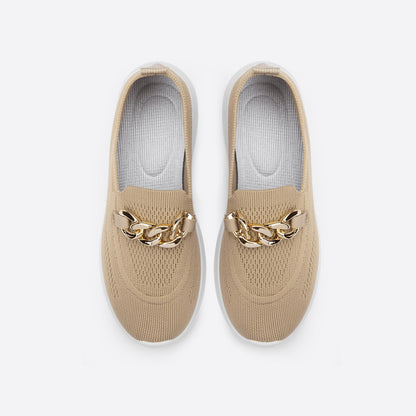 Casual Slip-On Sneakers | Breathable Knit | Lightweight Comfort | Everyday Wear