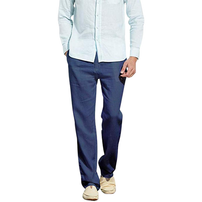 Men’s Linen Blend Trousers | Lightweight Summer Pants Canada