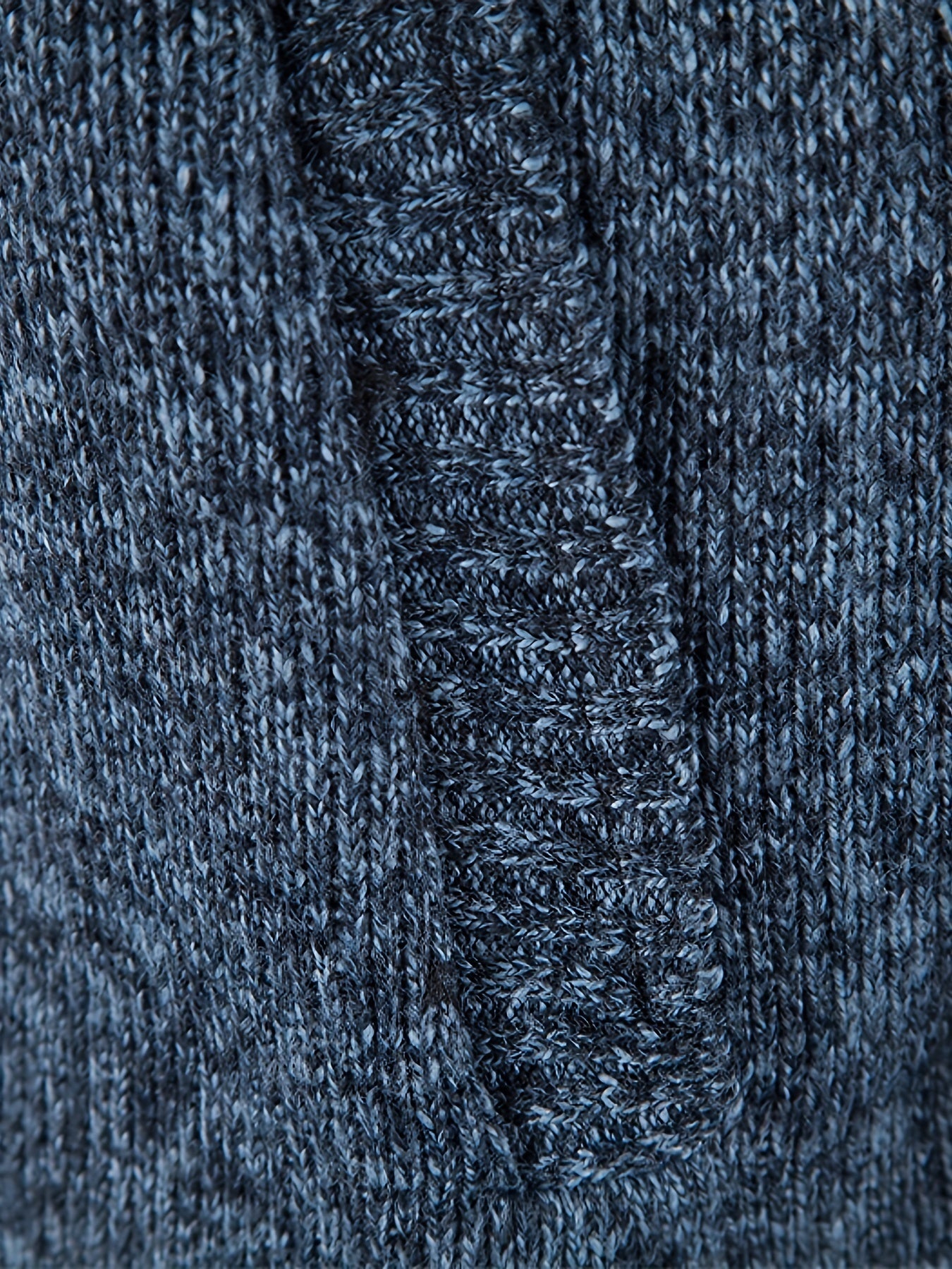 Men’s Zip-Front Knit Hoodie Jacket | Nordic Pattern | Casual Cold-Weather Layer