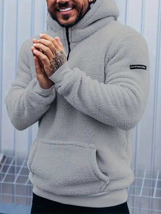 Plush Sherpa Hoodie | Ultra-Soft Comfort | Warmth for Cold Weather | Relaxed Fit