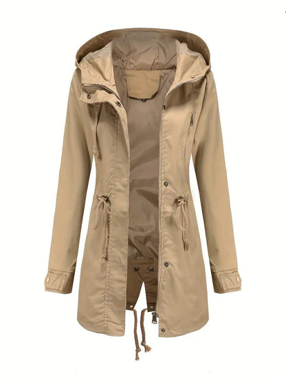 Hooded Fleece-Lined Jacket | Water-Resistant | Warm and Stylish