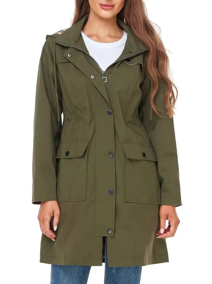 Hooded Utility Parka | Water-Resistant Fabric | Adjustable Fit | Everyday Outerwear