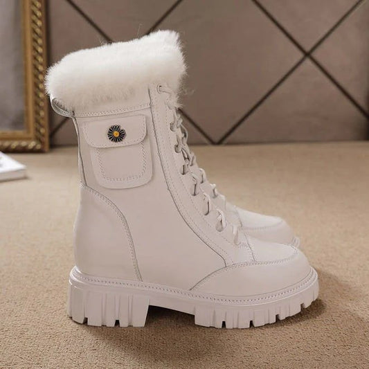 Fur-Lined Winter Boots | Faux Fur | Warm and Fashionable