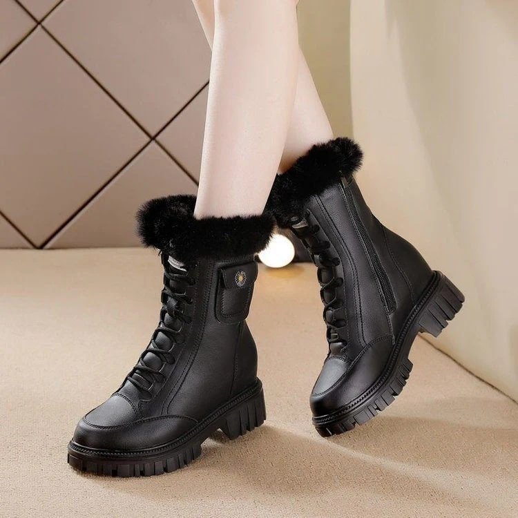 Fur-Lined Winter Boots | Faux Fur | Warm and Fashionable