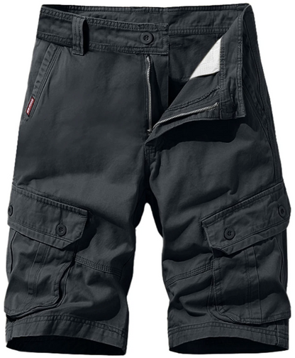 Men’s Cargo Shorts | Relaxed Fit Utility Design | Durable Cotton Twill
