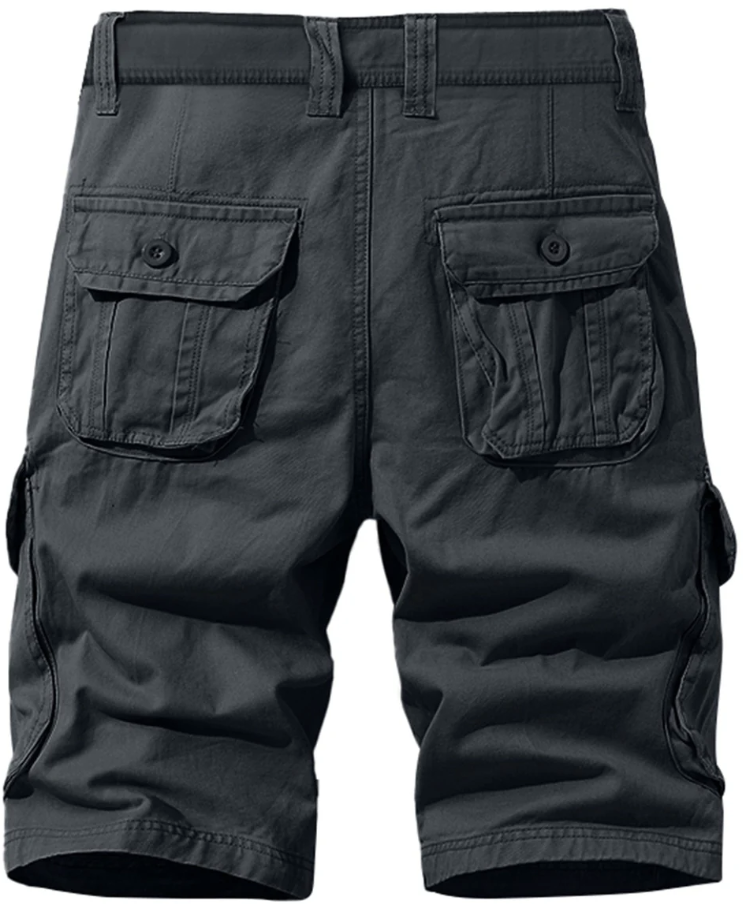 Men’s Cargo Shorts | Relaxed Fit Utility Design | Durable Cotton Twill