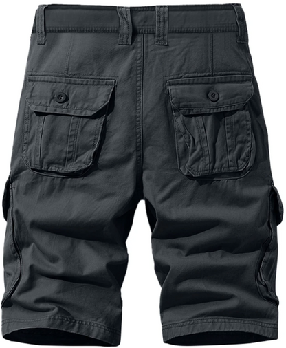 Men’s Cargo Shorts | Relaxed Fit Utility Design | Durable Cotton Twill