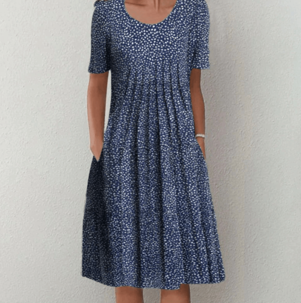 Floral Scoop Neck Midi Dress | Breezy Everyday Summer Look