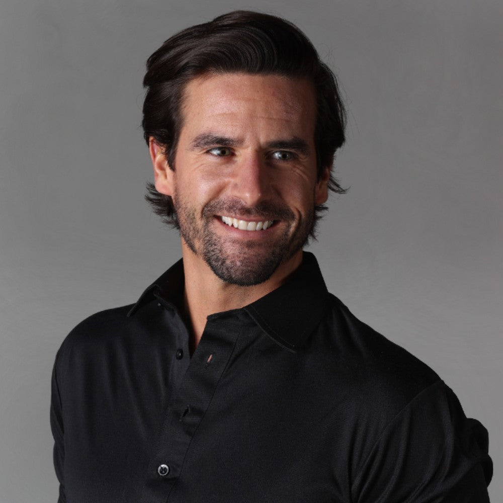 Men’s Stretch Polo Shirt | Short Sleeve | Classic Fit Performance Top