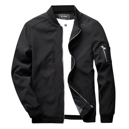 Classic Bomber Jacket | Ribbed Trim | Lightweight Streetwear Layer