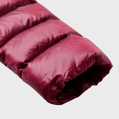 Women's Lightweight Puffer Coat | Hooded Design | Water-Resistant | Winter Outerwear