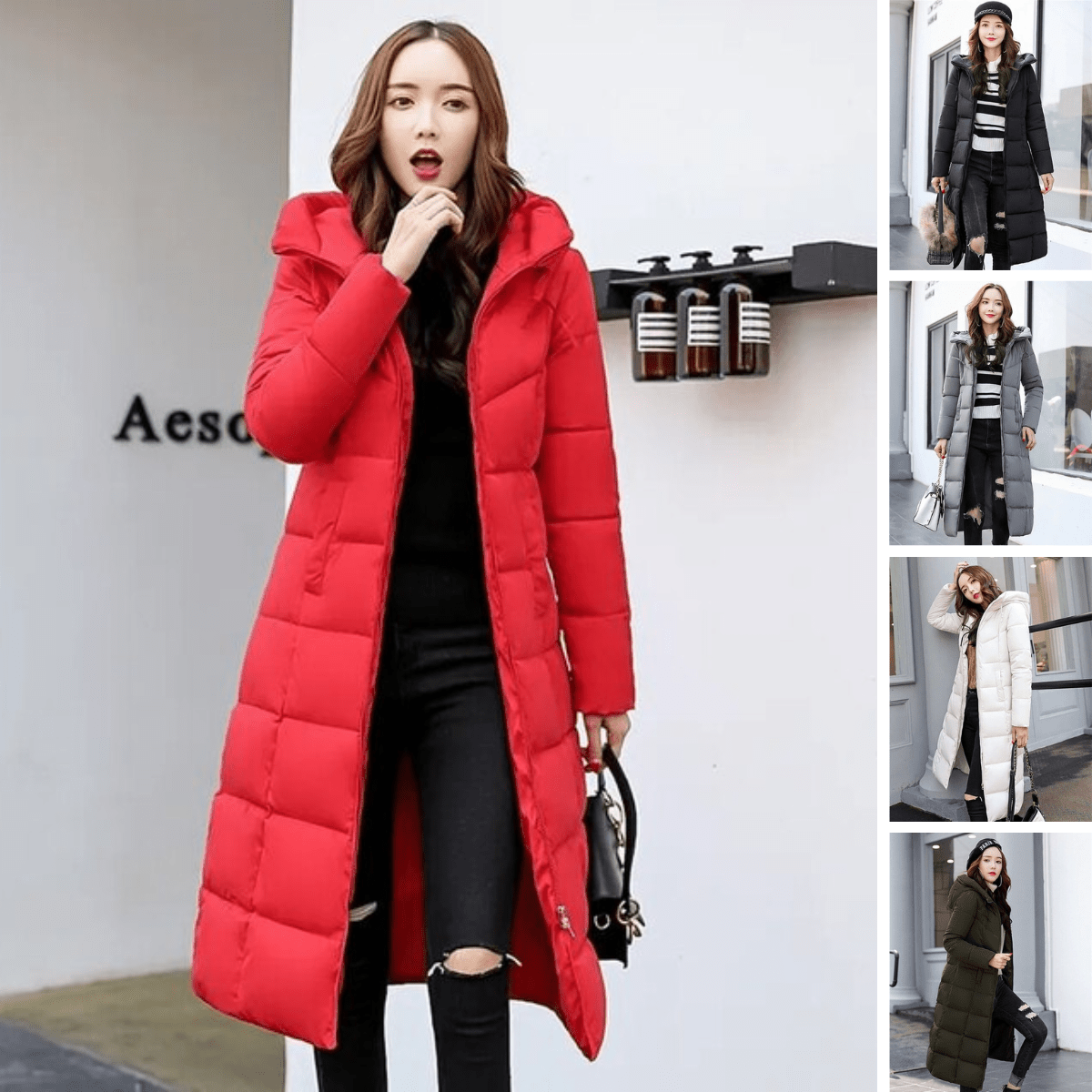 Long Puffer Coat | Ultra-Warm Insulation | Water-Resistant Fabric | Winter Essential