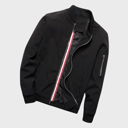 Men’s Bomber Jacket | Slim Fit Zip-Up | Lightweight Urban Layer