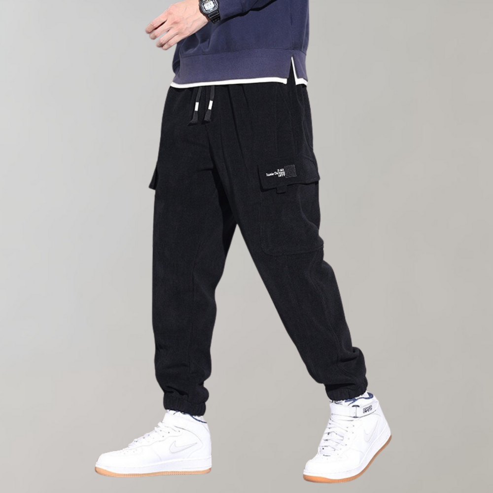 Men's Street Joggers | Drawstring Waist | Soft Knit Tapered Fit