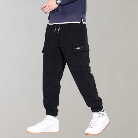 Men's Street Joggers | Drawstring Waist | Soft Knit Tapered Fit