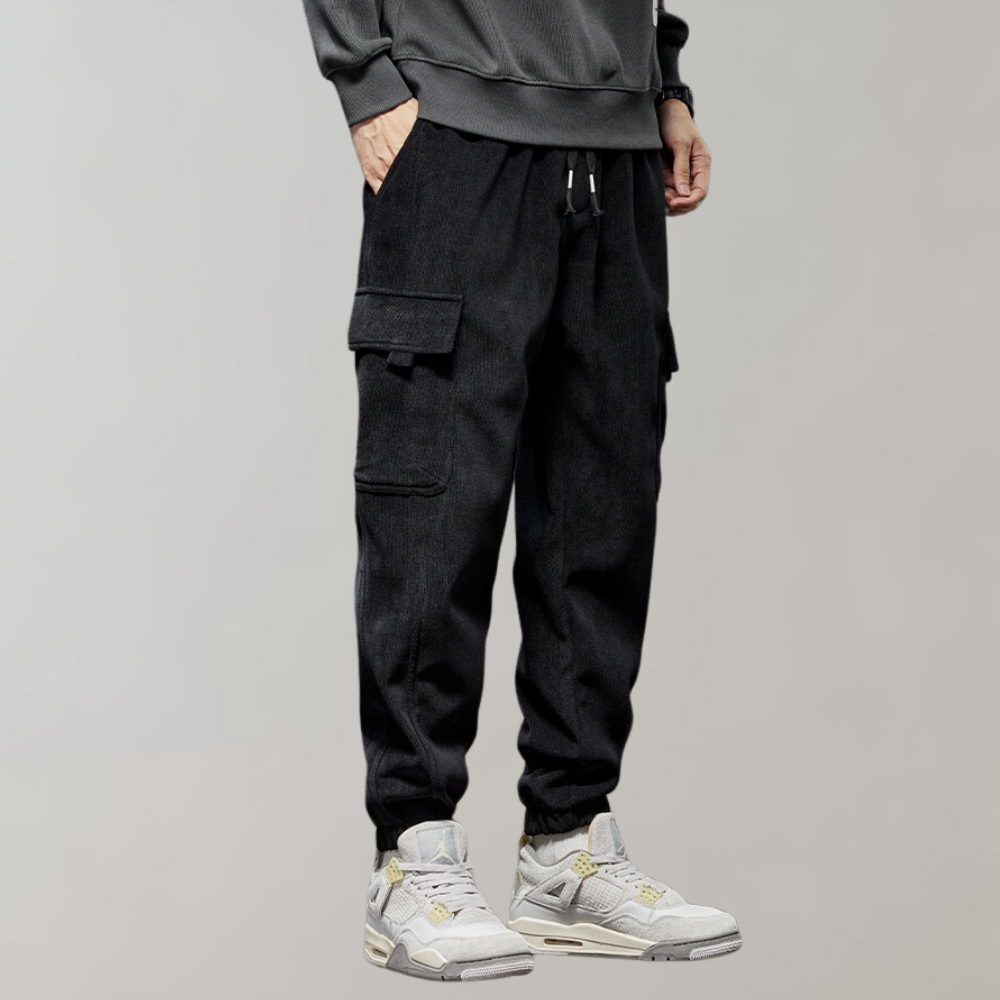 Men's Street Joggers | Drawstring Waist | Soft Knit Tapered Fit