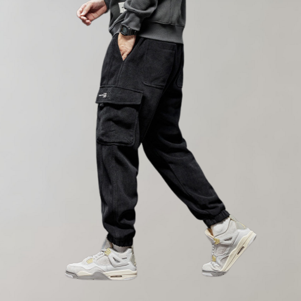 Men's Street Joggers | Drawstring Waist | Soft Knit Tapered Fit