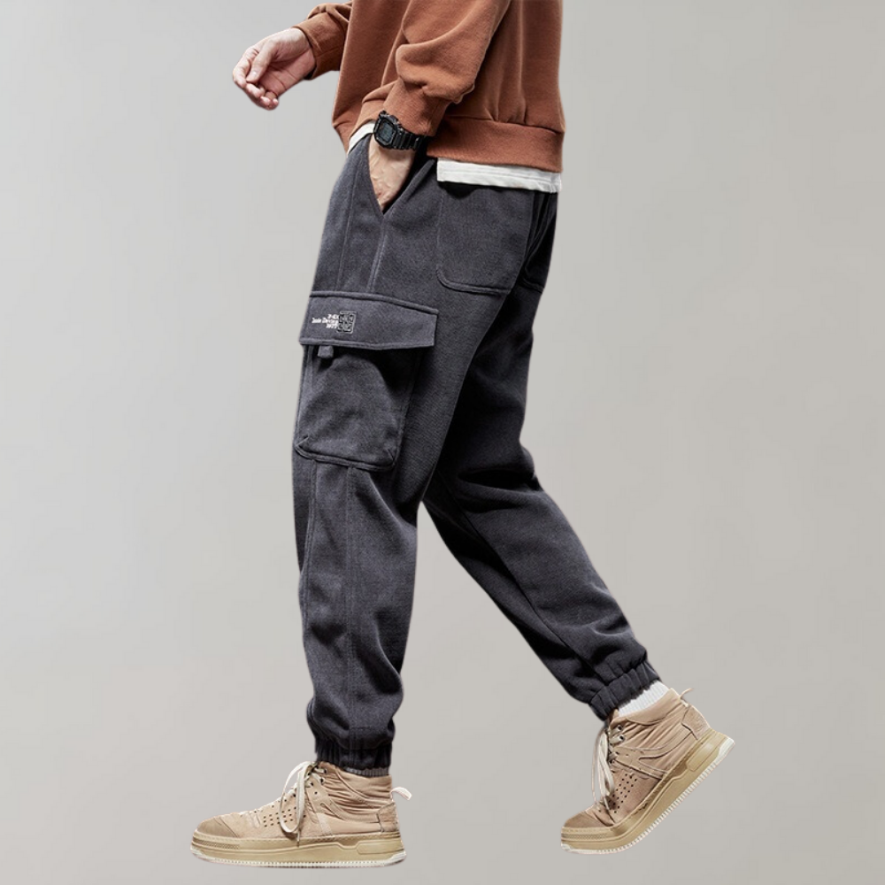 Men's Street Joggers | Drawstring Waist | Soft Knit Tapered Fit