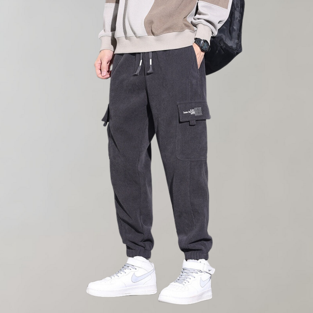 Men's Street Joggers | Drawstring Waist | Soft Knit Tapered Fit