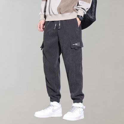 Men's Street Joggers | Drawstring Waist | Soft Knit Tapered Fit