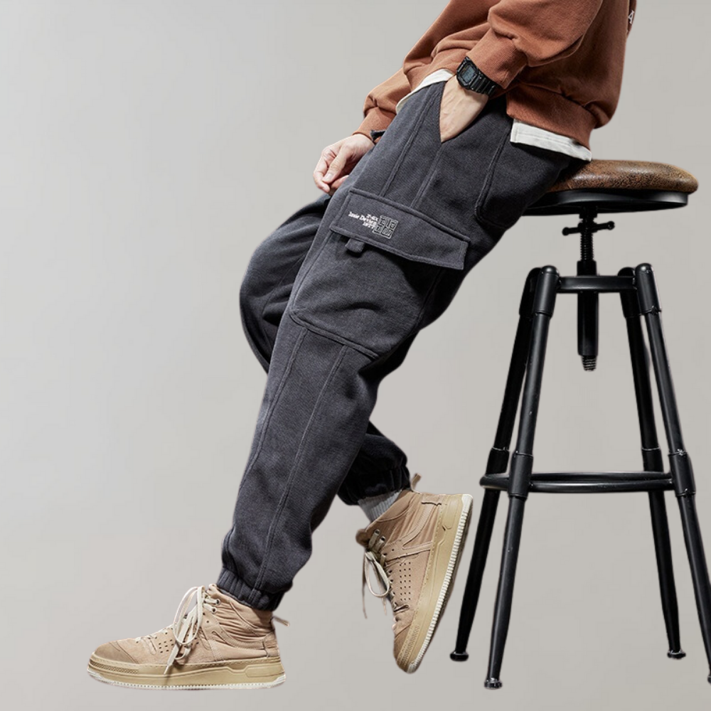 Men's Street Joggers | Drawstring Waist | Soft Knit Tapered Fit
