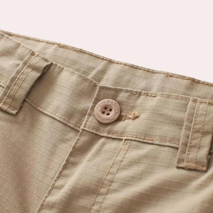 Men's Utility Cargo Pants | Multi-Pocket Cotton Twill | Relaxed Fit