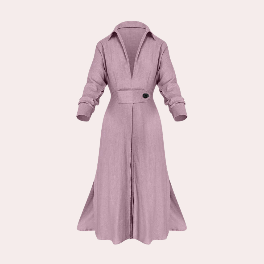 Elegant Belted Blazer Dress | Long Sleeve Maxi | Chic & Sophisticated | Formal & Evening Wear
