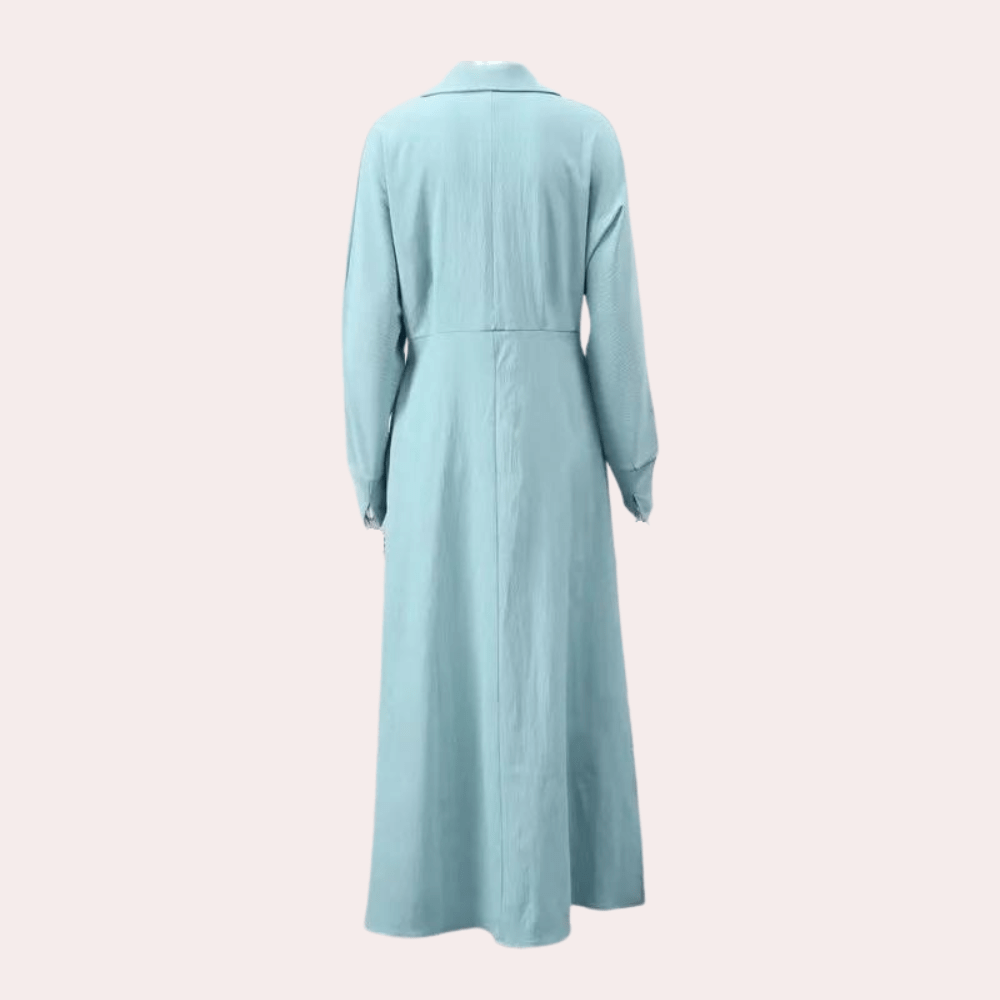 Elegant Belted Blazer Dress | Long Sleeve Maxi | Chic & Sophisticated | Formal & Evening Wear