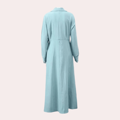 Elegant Belted Blazer Dress | Long Sleeve Maxi | Chic & Sophisticated | Formal & Evening Wear