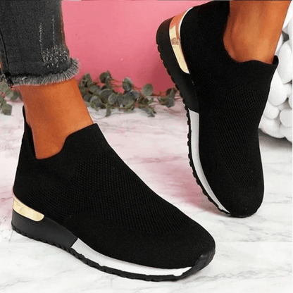 Slip-On Knit Sneakers | Lightweight & Breathable | Casual & Sporty Comfort