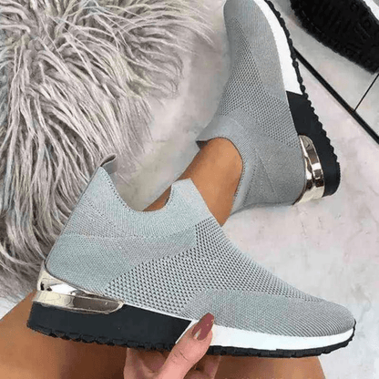 Slip-On Knit Sneakers | Lightweight & Breathable | Casual & Sporty Comfort