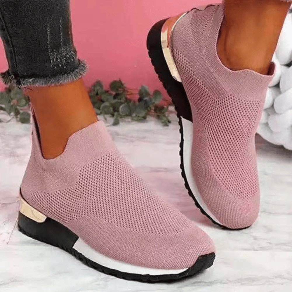 Slip-On Knit Sneakers | Lightweight & Breathable | Casual & Sporty Comfort